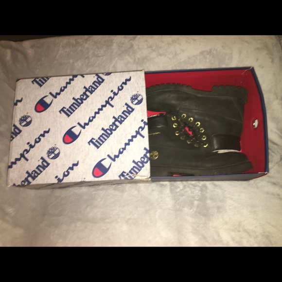 Timberland x champion collaboration boots main image 3